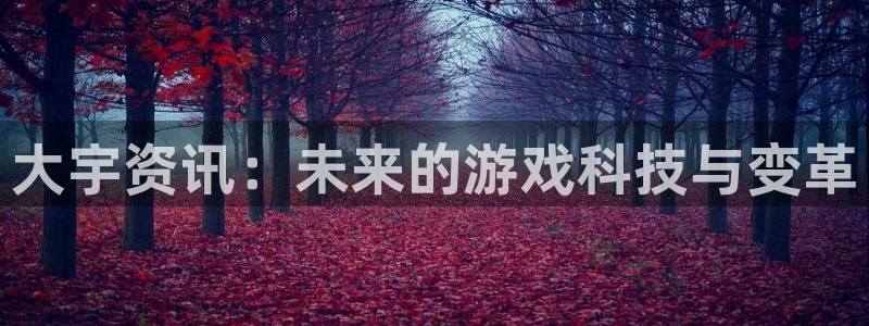 星欧娱乐的意思：大宇资讯：未来的游戏科技与变革